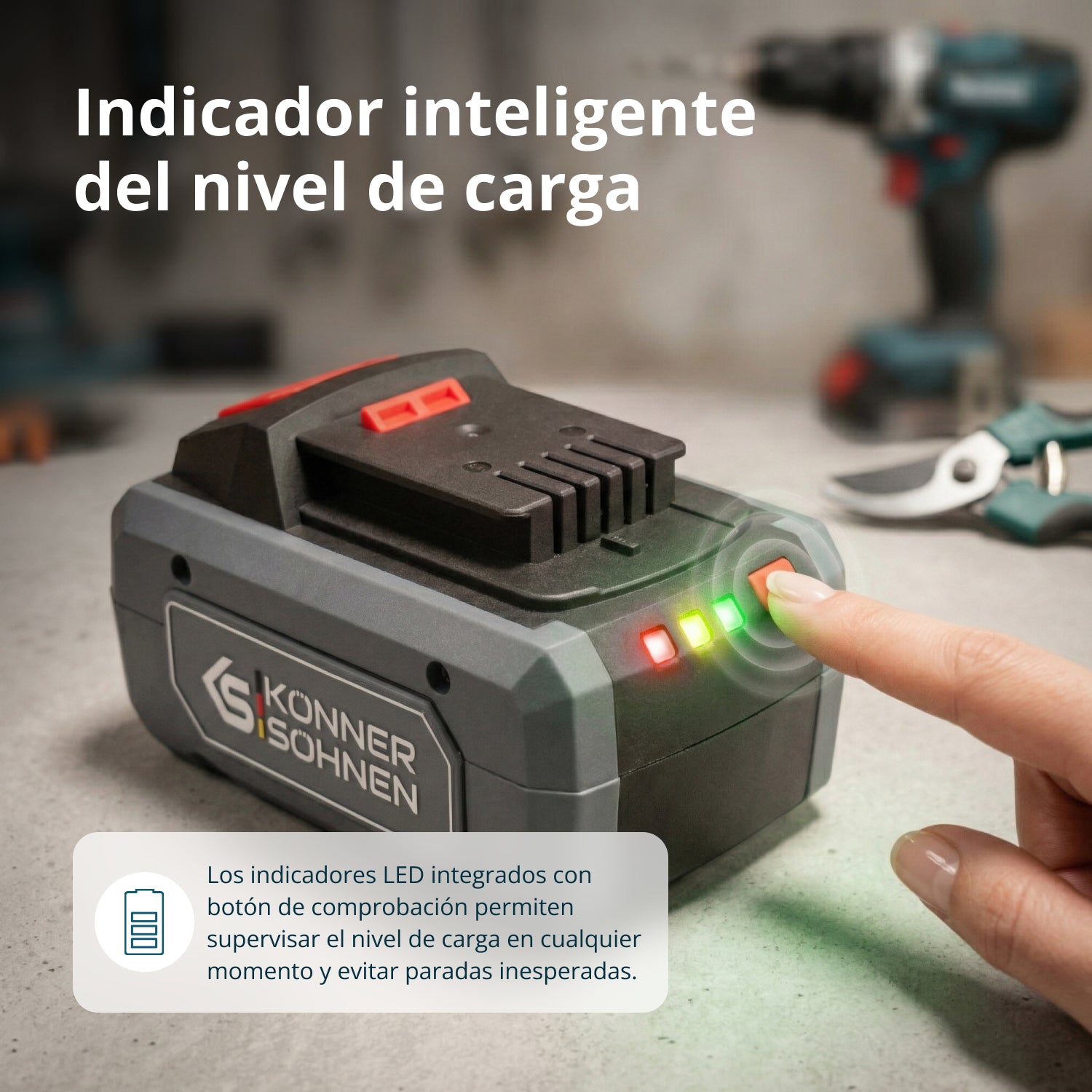 Batería de litio 20V KS 20V6-2