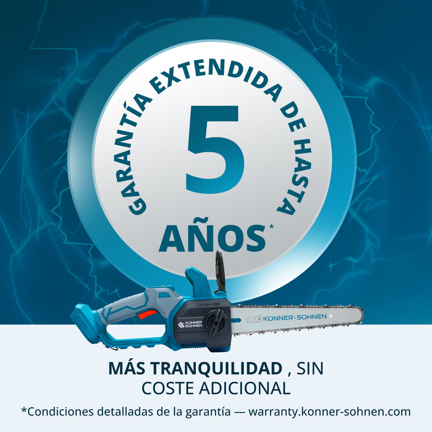 Sierra inalámbrica KS MCS20V-12 SET