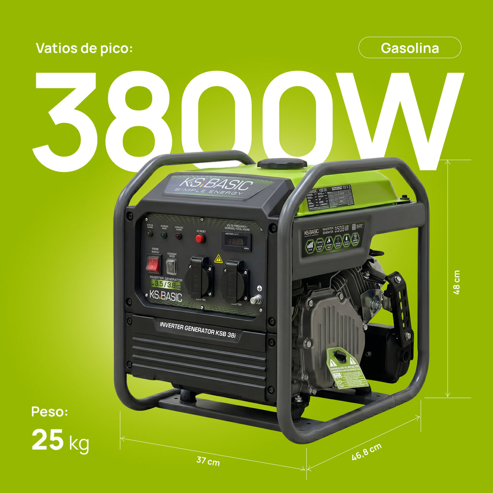 Generador Inverter KSB 38i 