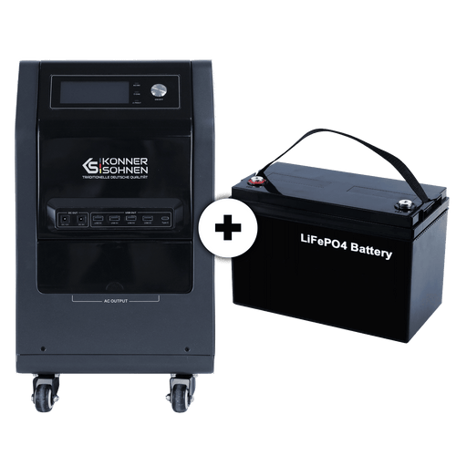 Funcționare cu o baterie externă