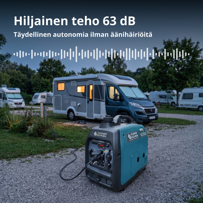 Invertterigeneraattori KS 3100i S