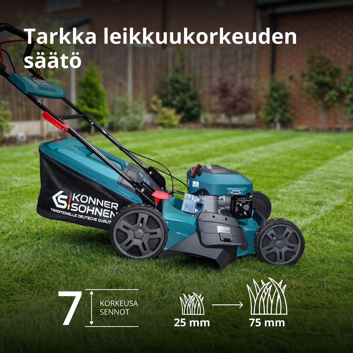 Bensiinikäyttöinen ruohonleikkuri KS 46LMG-SP