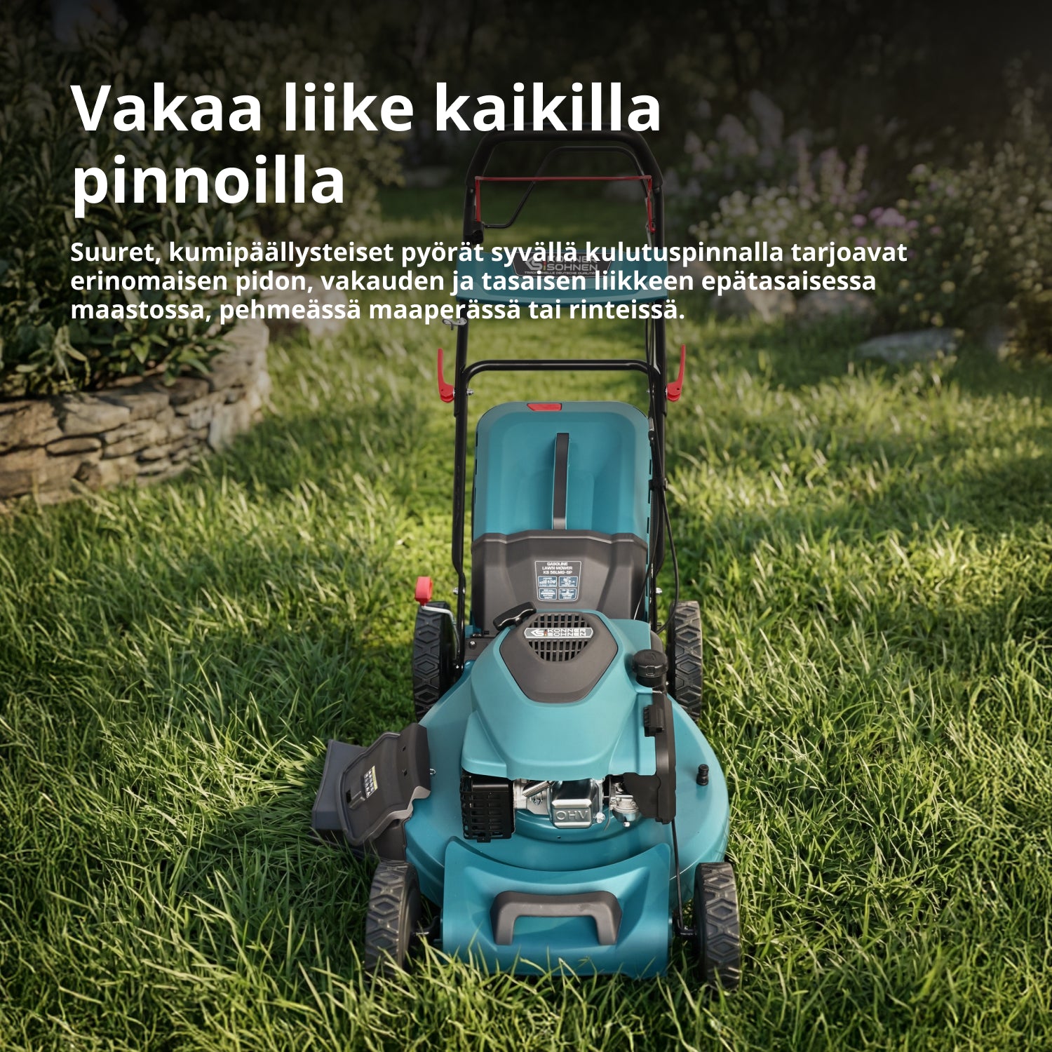 Bensiinikäyttöinen ruohonleikkuri KS 56LMG-SP