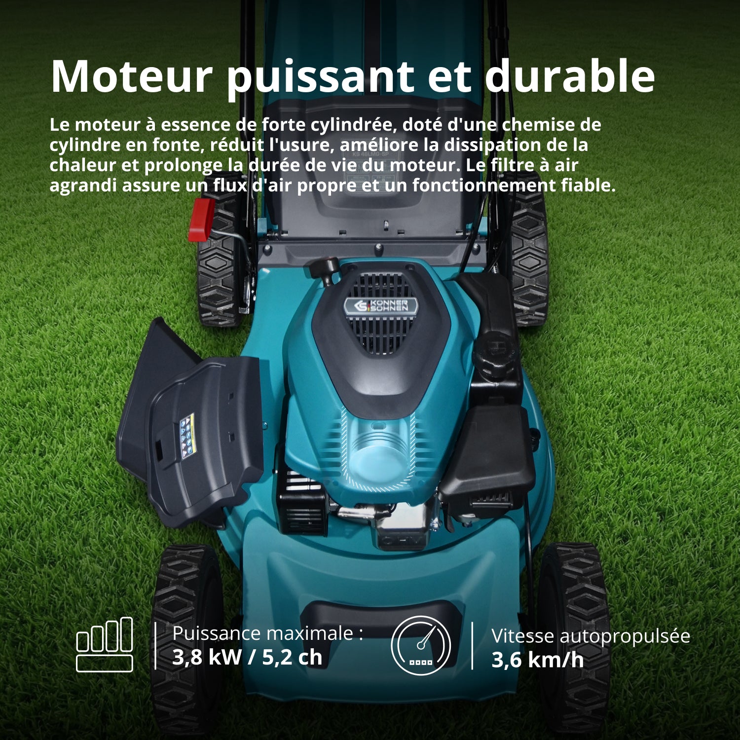 Tondeuse à gazon thermique KS 46LMG-SP