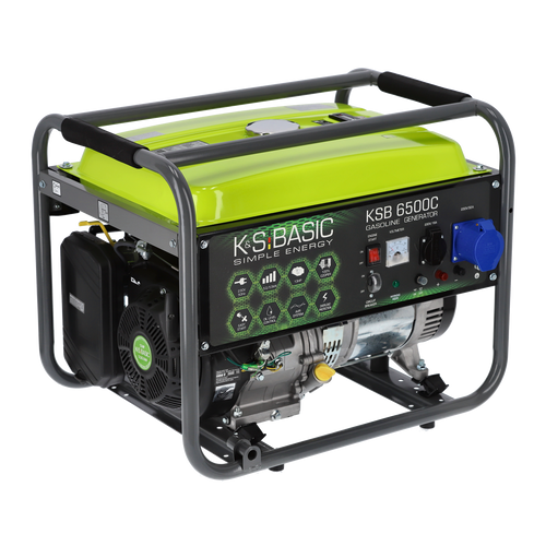 Generator pe benzină „K&S BASIC” KSB 6500C