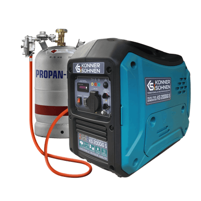 Invertorový generátor na LPG/benzín KS 2000iG S