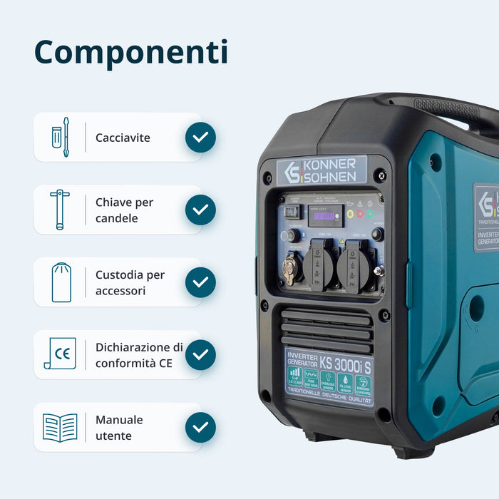 Generatore inverter KS 3000i S