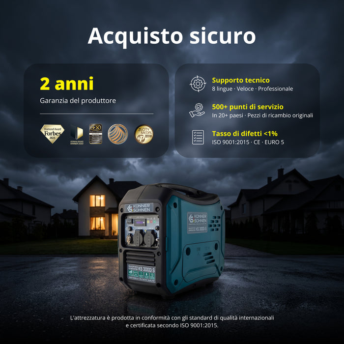 Generatore inverter KS 3000i S