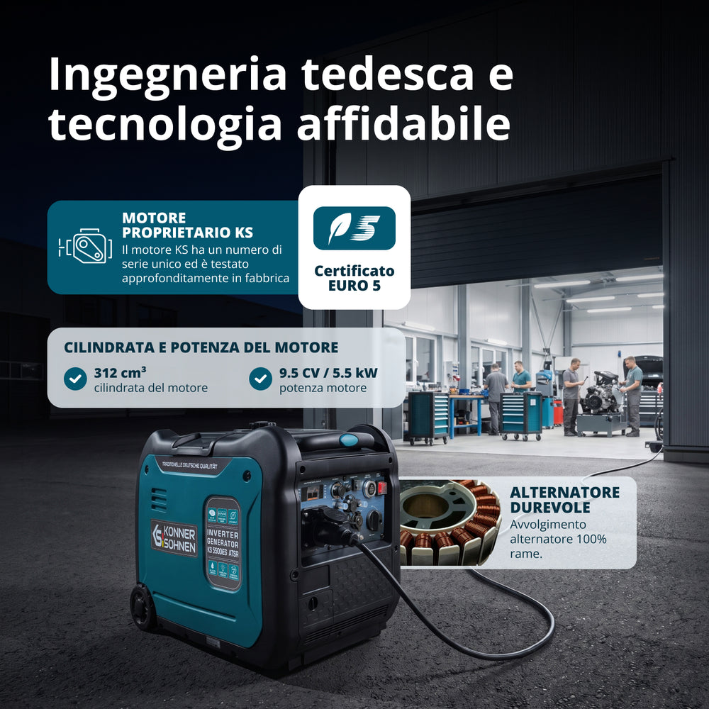 Generatore inverter KS 5500iE S ATSR