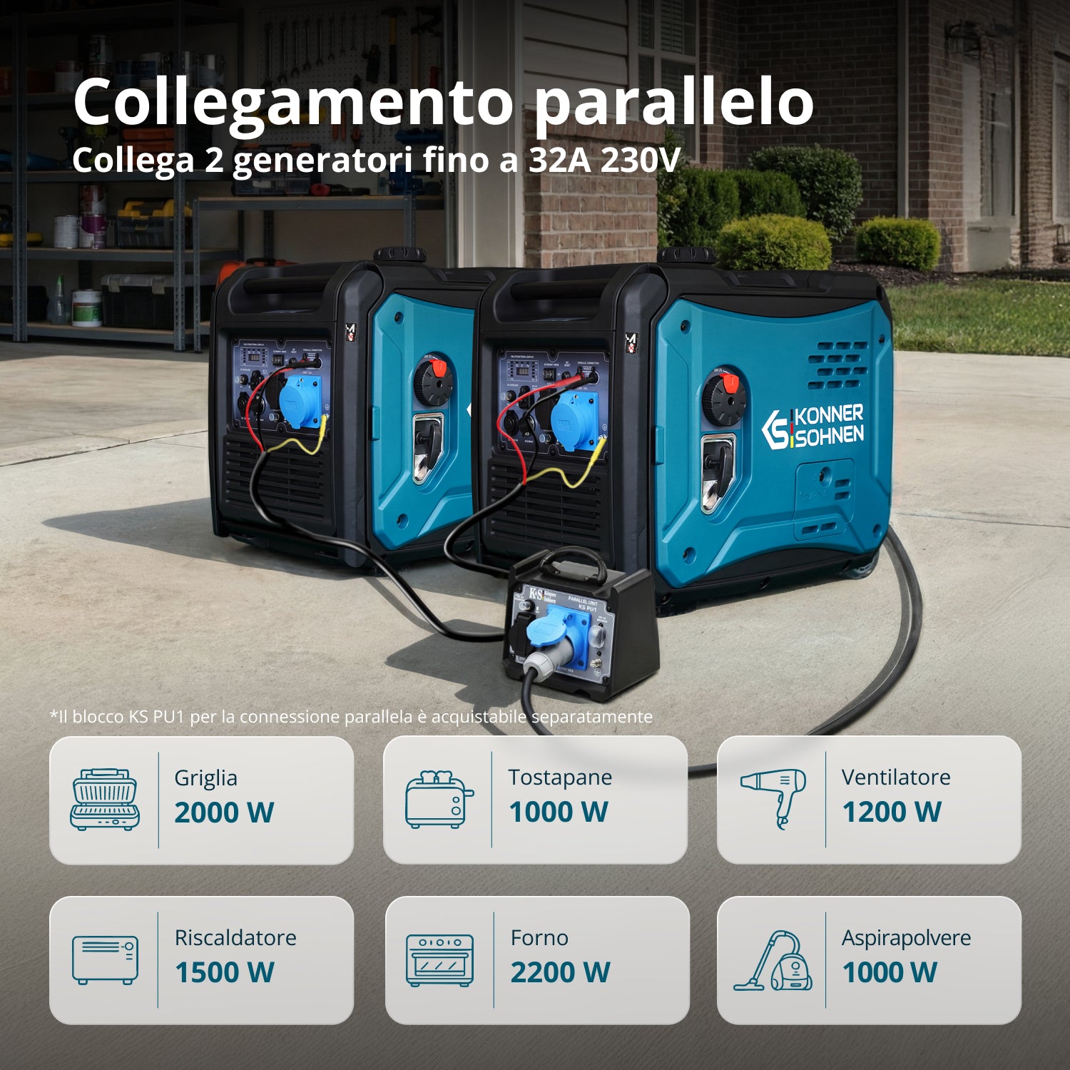 Generatore di inverter KS 6000iE S