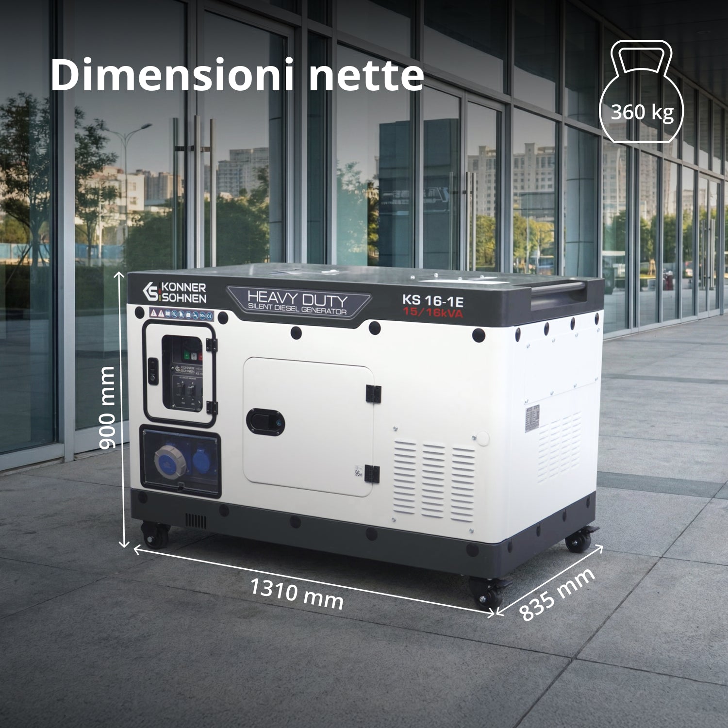 Generatore Diesel KS 16-1E