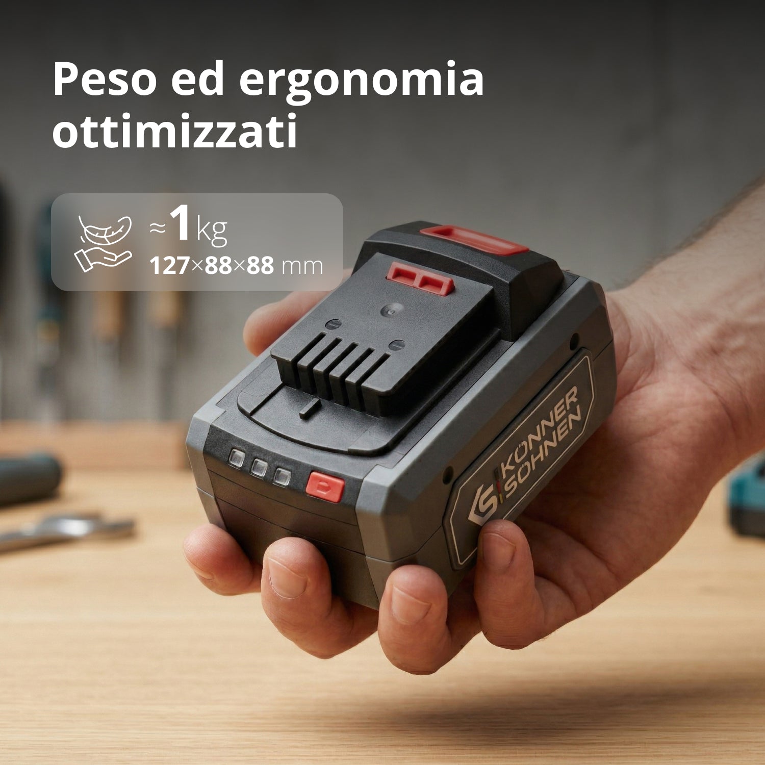 Batteria al litio da 20V KS 20V8-2