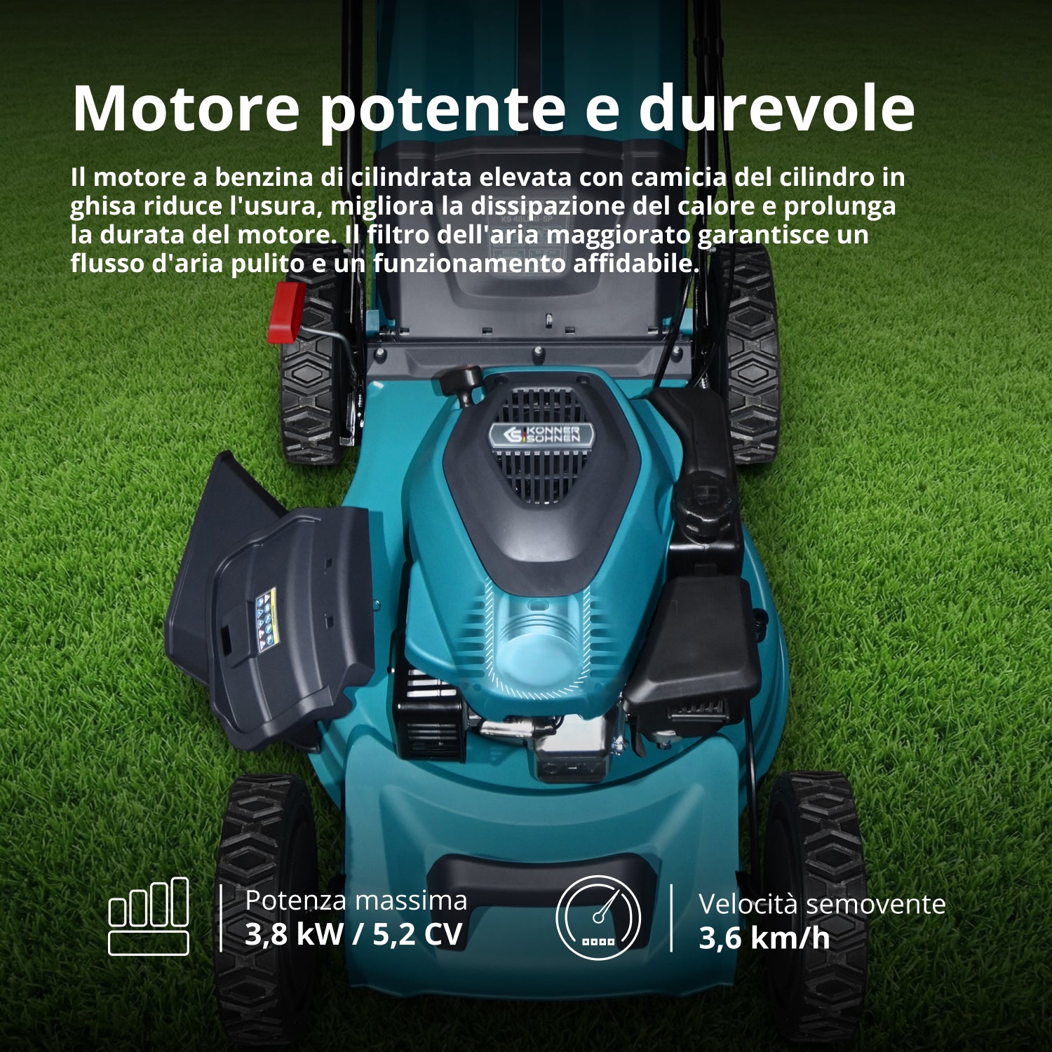 Tosaerba a Benzina KS 46LMG-SP