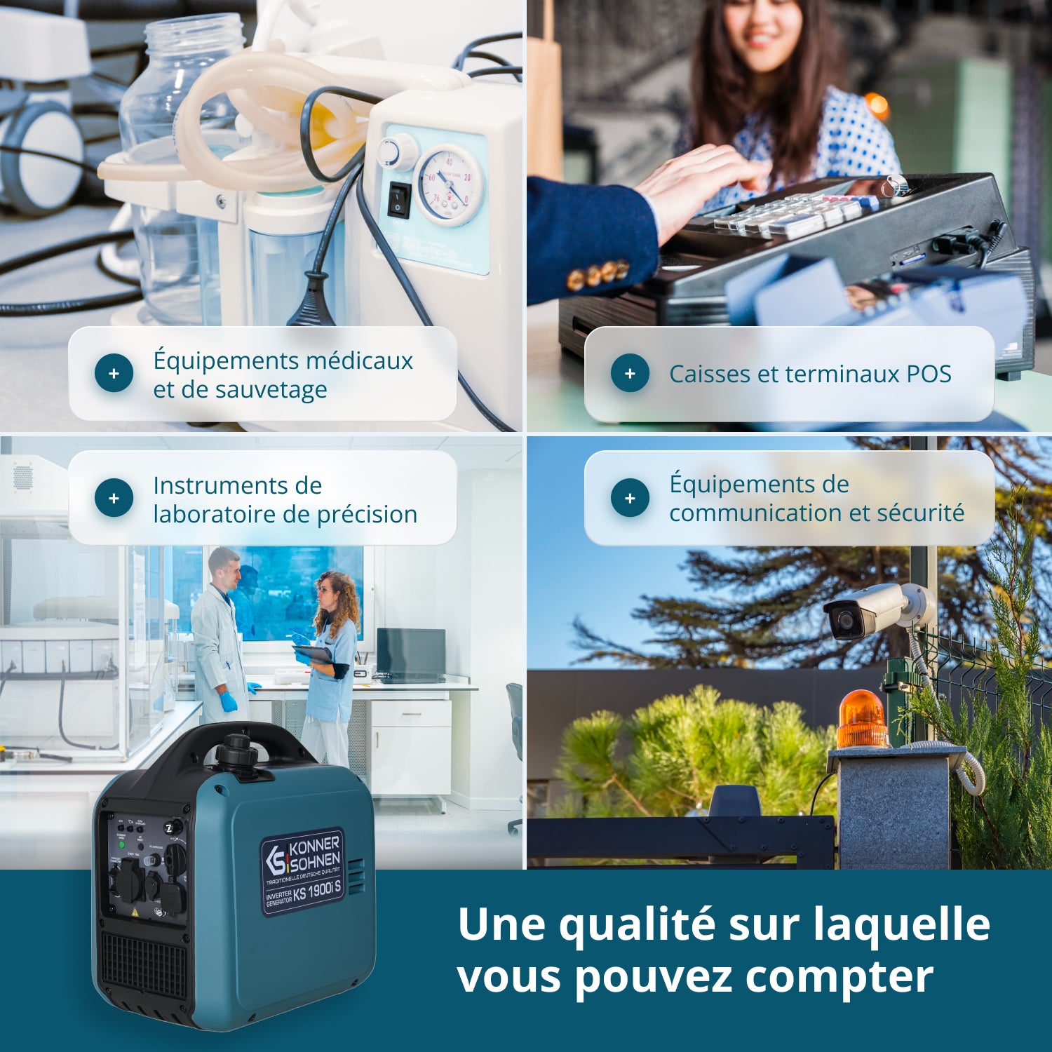 Groupe électrogène Inverter KS 1900i S 