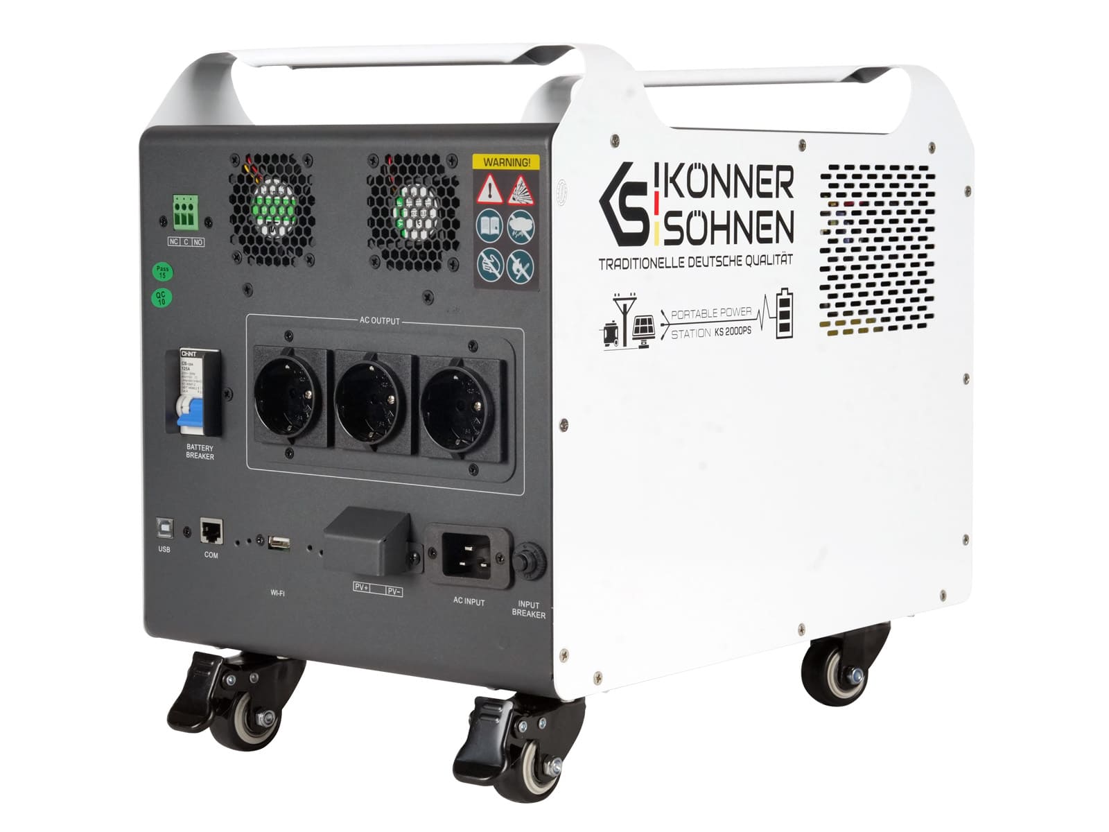 Přenosná solární elektrárna KS 2000PS