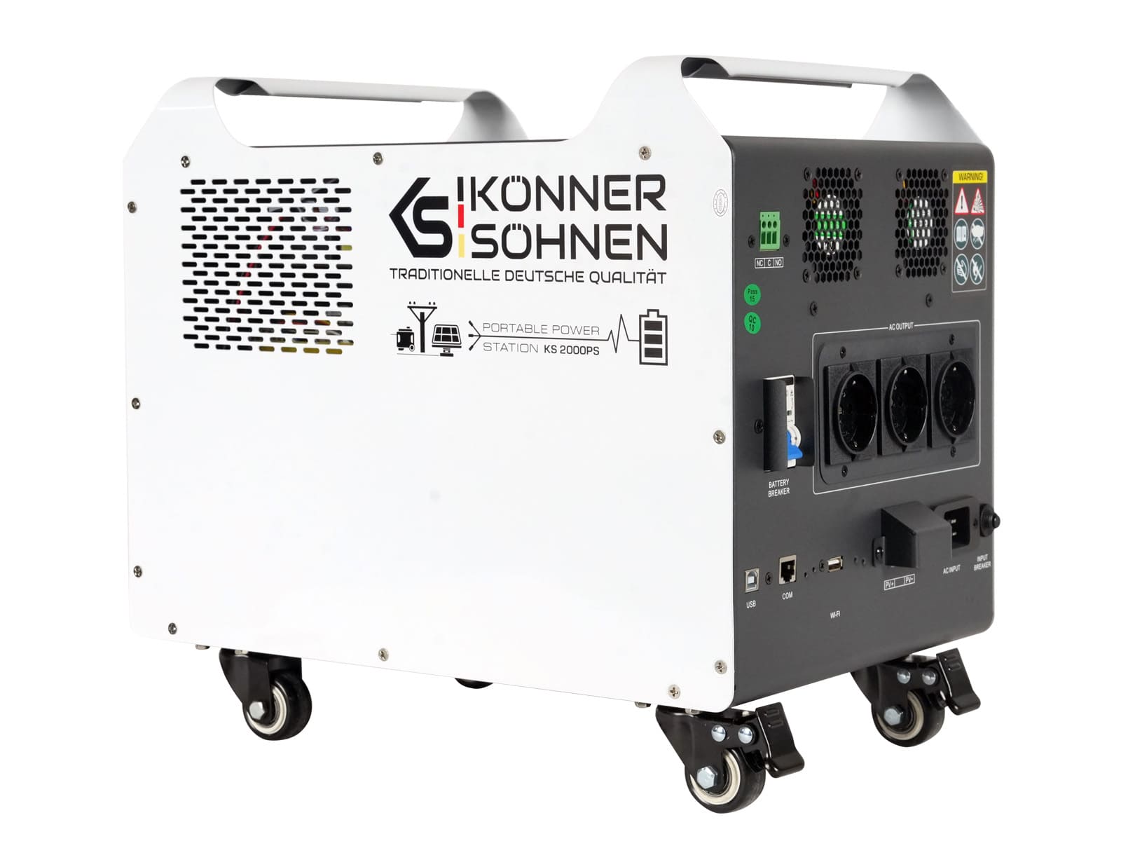 Přenosná solární elektrárna KS 2000PS