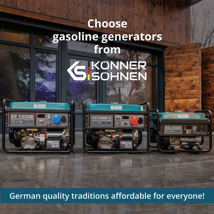 Generator pe benzină „Könner & Söhnen” KS 3000