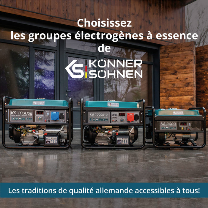 Groupe électrogène à essence "Könner & Söhnen" KS 3000