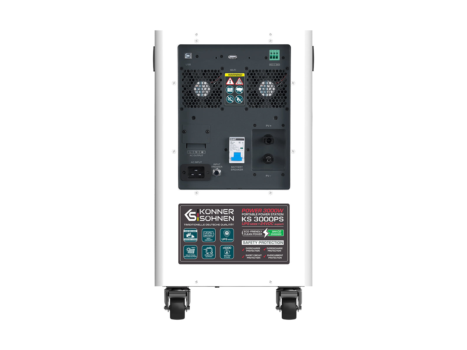 Tragbare Powerstation KS 3000PS