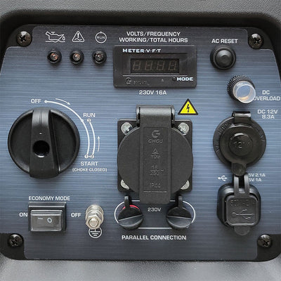 Ergonomisk kontrolpanel