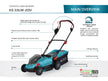 Snoerloze grasmaaier KS 33LM-20V thumbnail