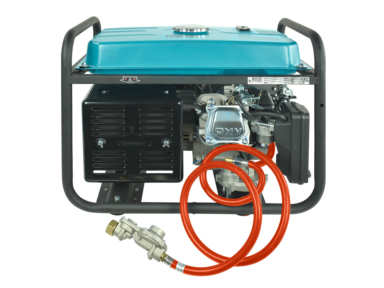 LPG/Benzine Generator "Könner & Söhnen" KS 5000E G
