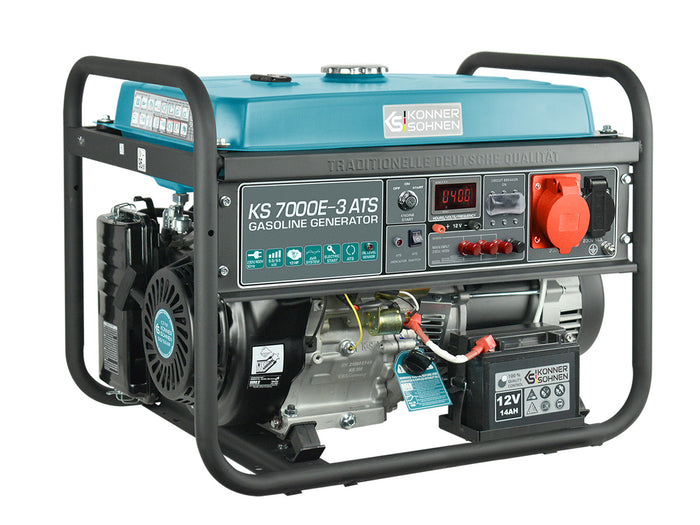 Benzinski generator „Könner & Söhnen“ KS 7000E-3 ATS