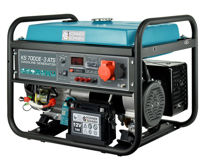 Benzinski generator „Könner & Söhnen“ KS 7000E-3 ATS