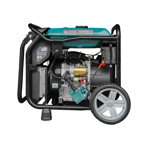LPG/gasoline inverter generator KS 8100iEG 1/3