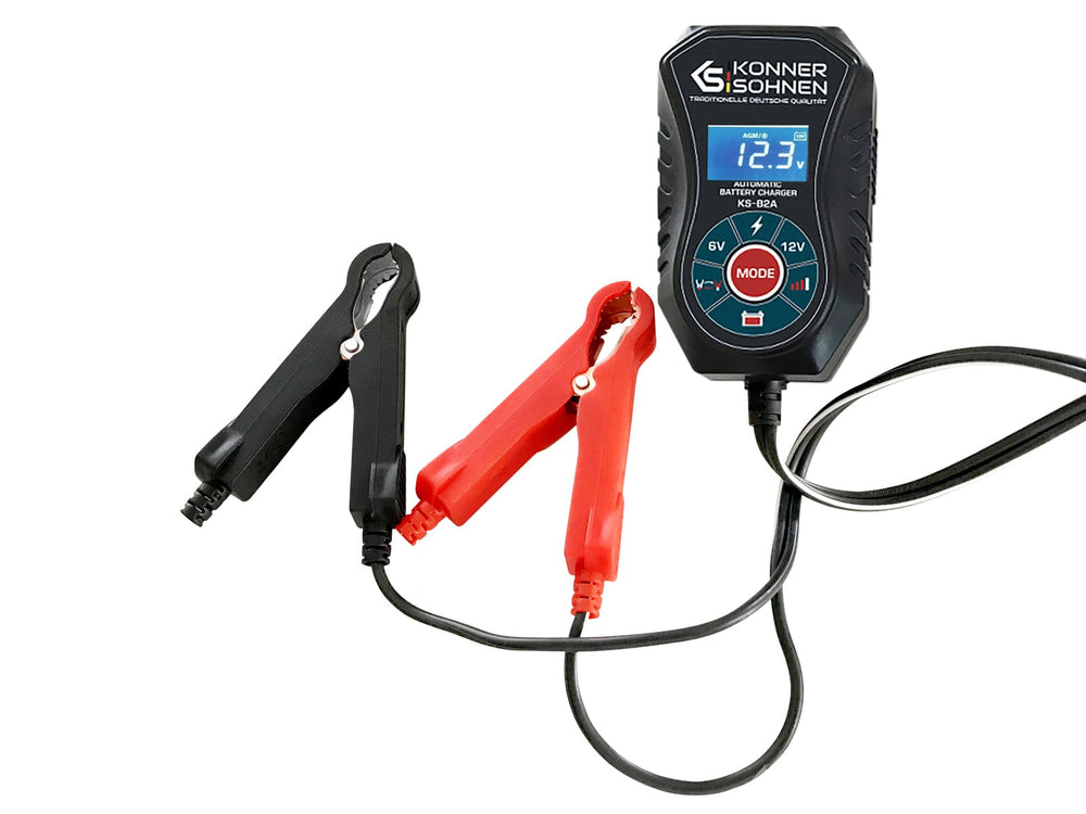 Automatisk batteriladdare med en SAE-kontakt KS B2A