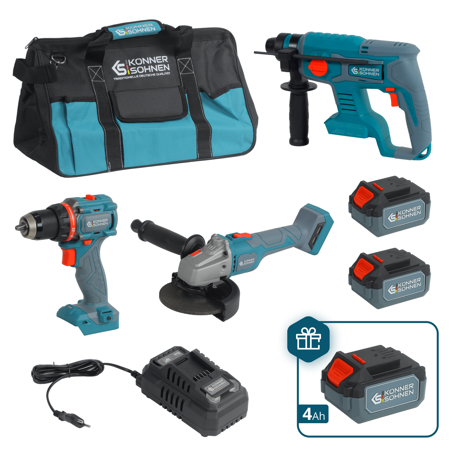 Pachet promoțional KS RHAGD 20V SET 3 PLUS