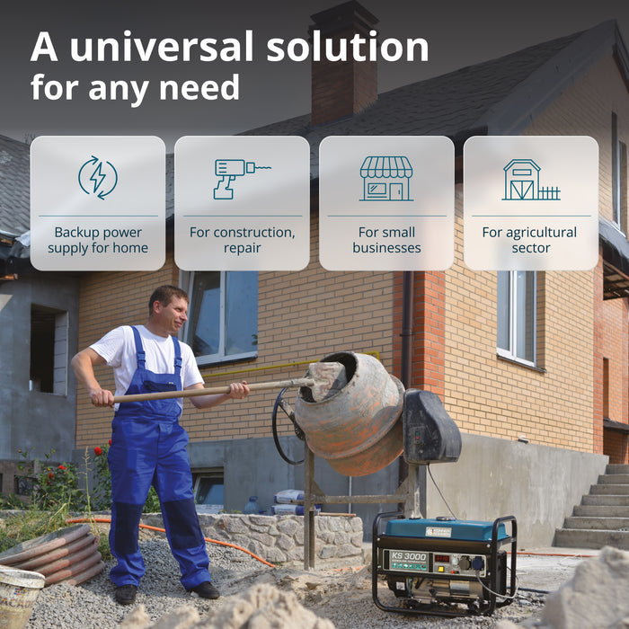Γεννήτρια βενζίνης «Könner & Söhnen» KS 3000