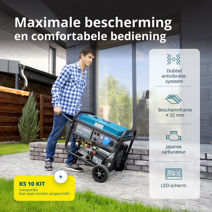 Benzinegenerator "Könner & Söhnen" KS 10000E
