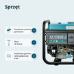 Generator benzynowy „Könner & Söhnen” KS 10000E-3 thumbnail