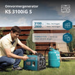 LPG/benzine invertergenerator KS 3100iG S thumbnail