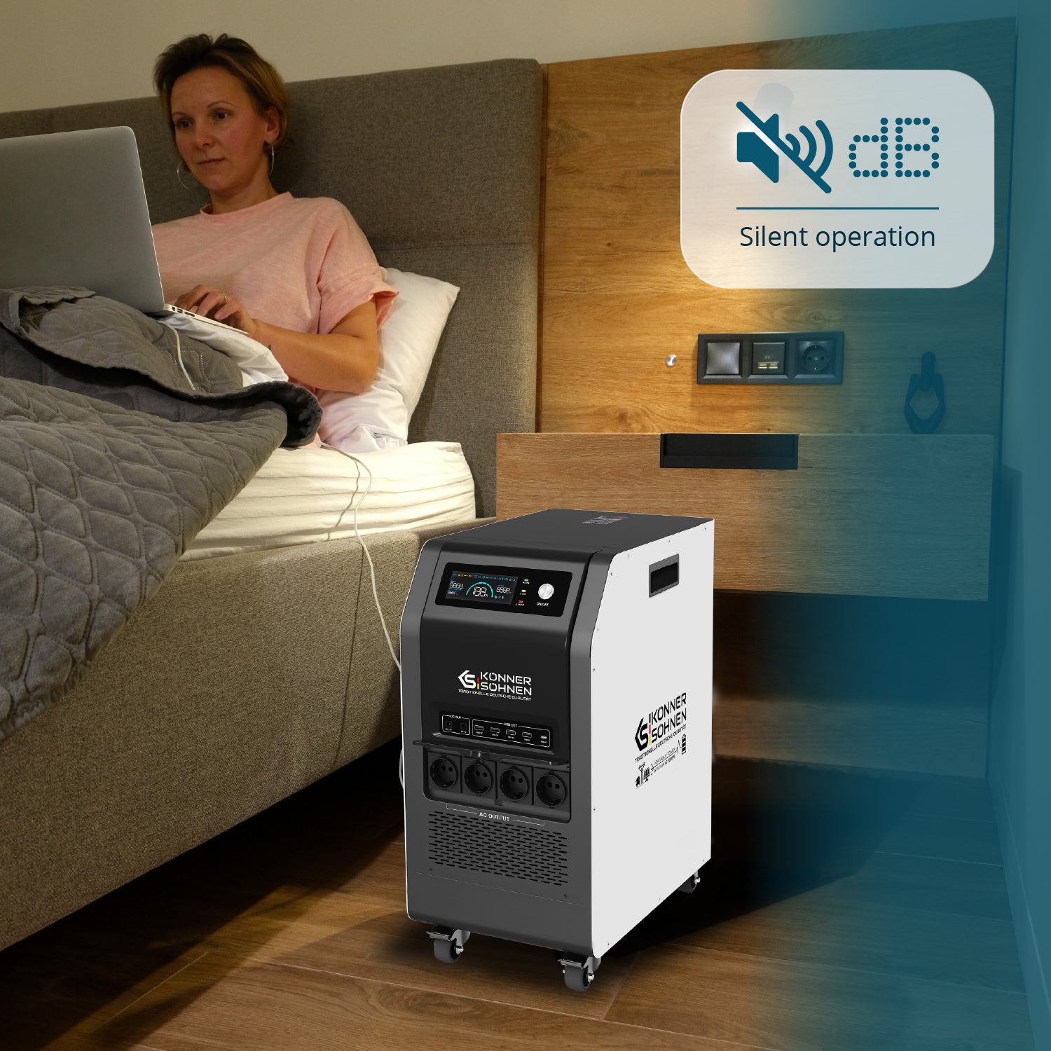 Kannettava virtalähde KS 5200PS