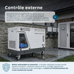 Groupe électrogène diesel inverter dans un caisson insonorisé KS 6500iDE S ATSR (Reconditionné Bon état) thumbnail