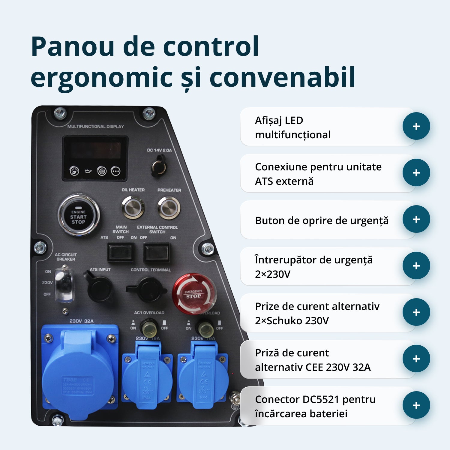 Generator invertor diesel în carcasă insonorizată KS 6500iDE S ATSR (Recondiționat – Stare Bună)