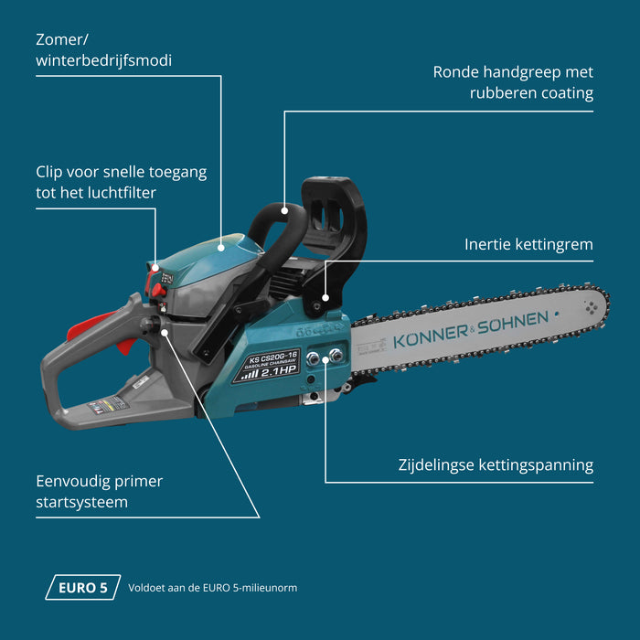Benzinska motorna testera KS CS20G-16