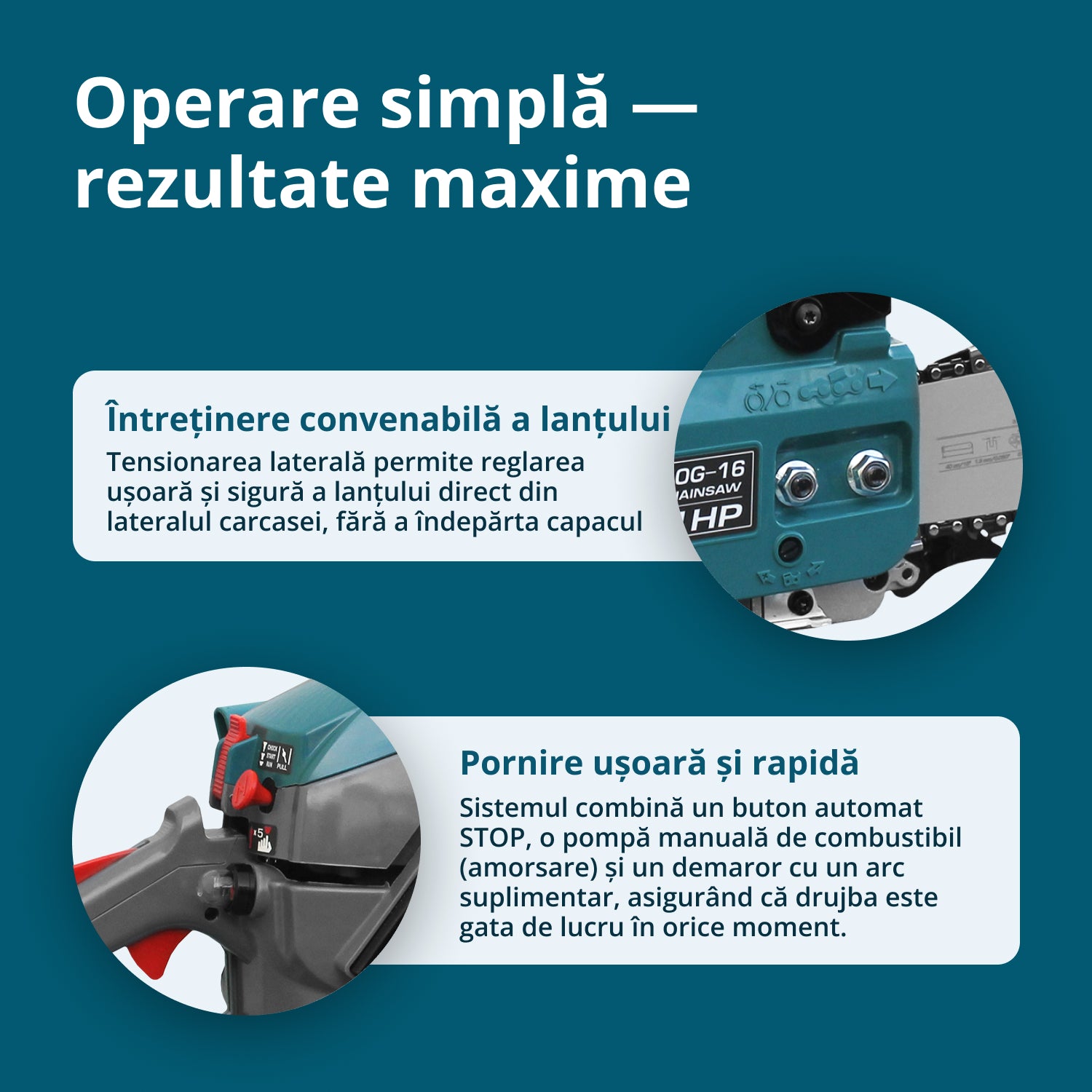 Benzinmotorsav KS CS20G-16