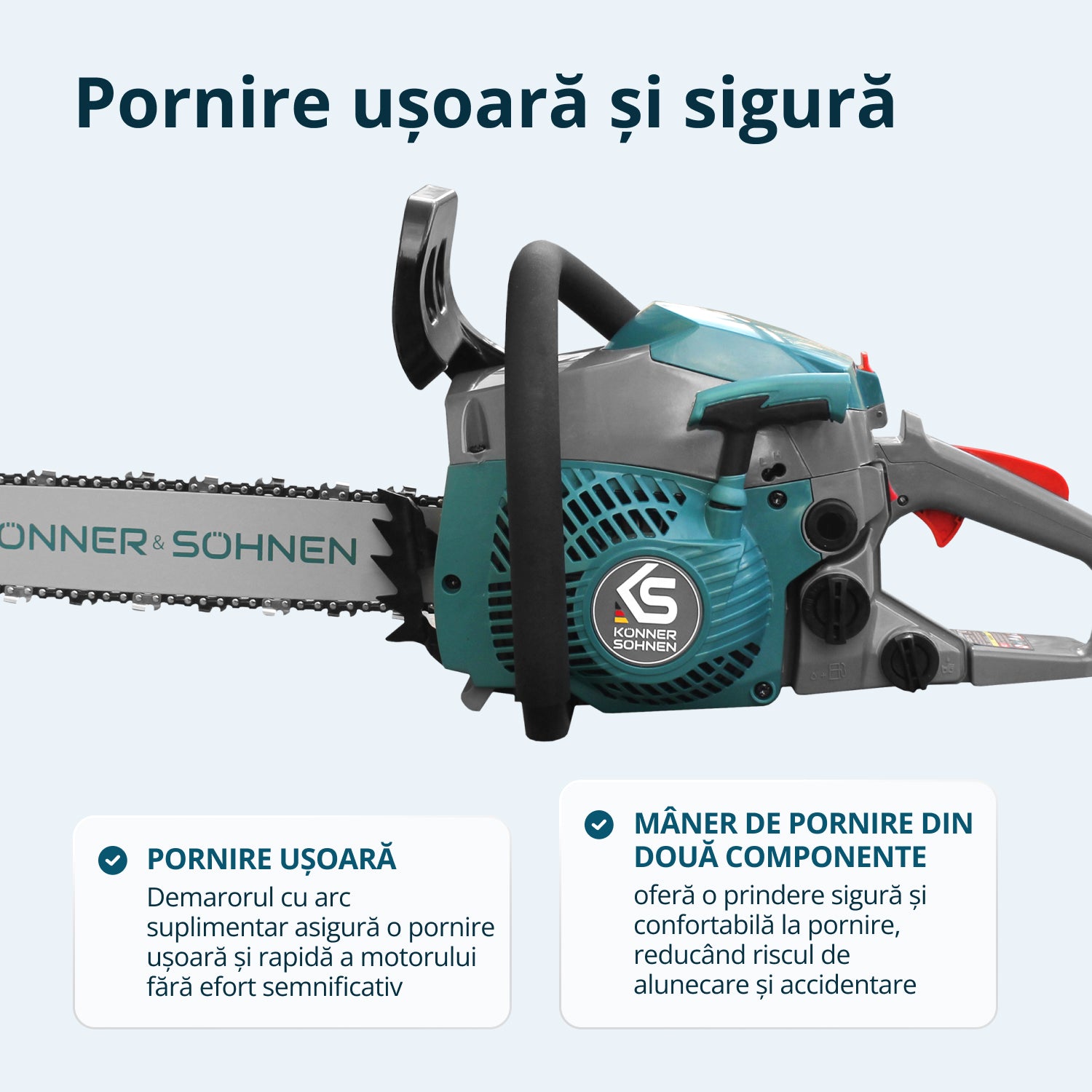 Benzinmotorsav KS CS20G-16