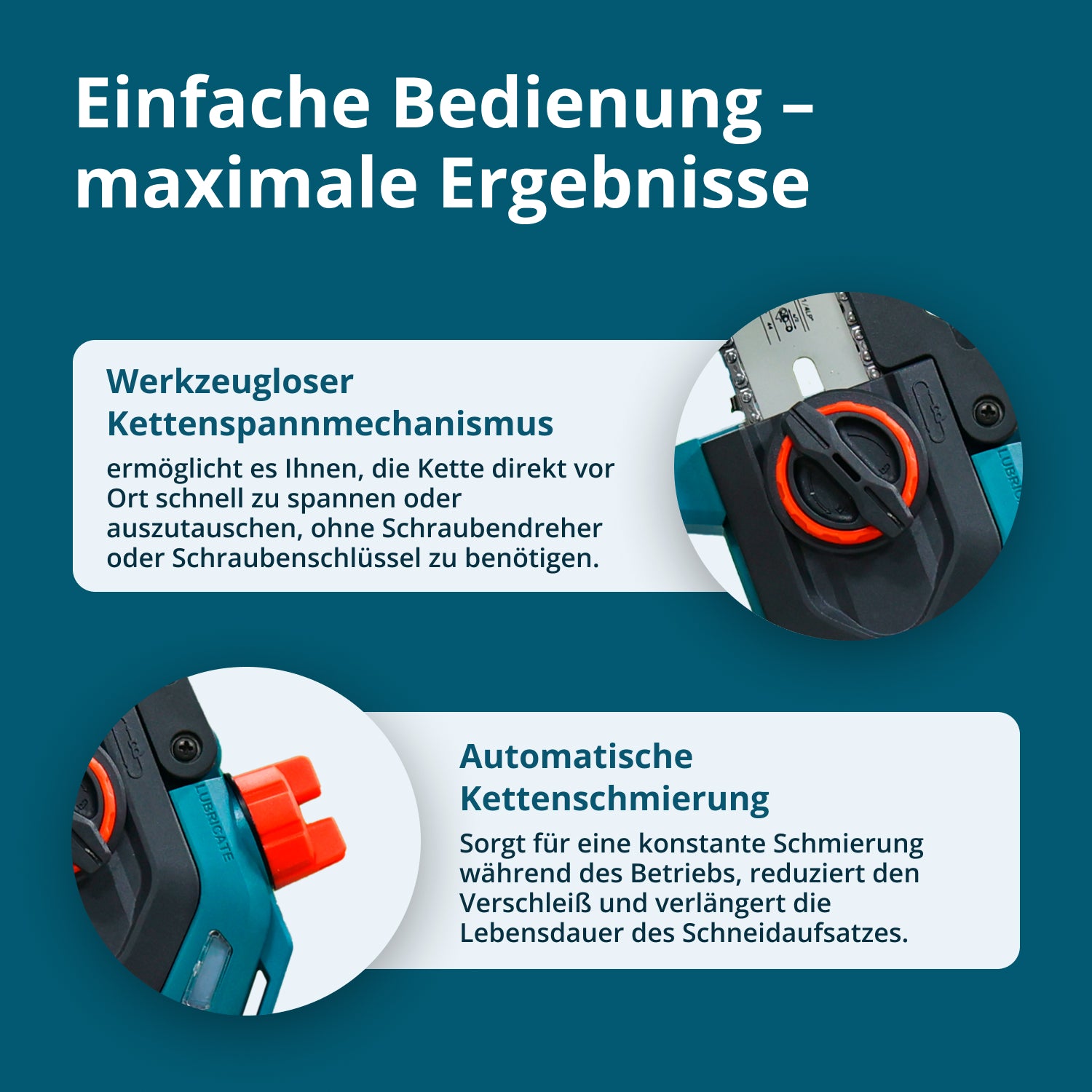 Ledningsfri Mini Kædesav KS MCS20V-8