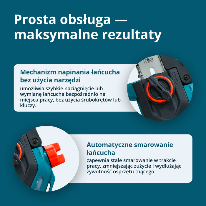 Snoerloze Mini Kettingzaag KS MCS20V-8 Koffer