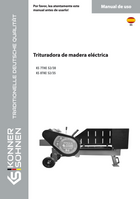 Trituradora de madera eléctrica KS 7THE 52/30, KS 8TKE 52/35