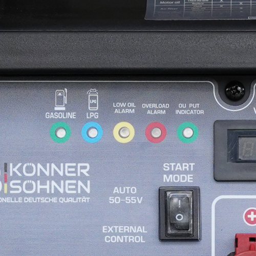 Monitorování všech důležitých provozních parametrů