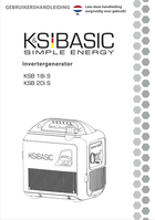 Inverter Generator KSB 18i S, KSB 20i S