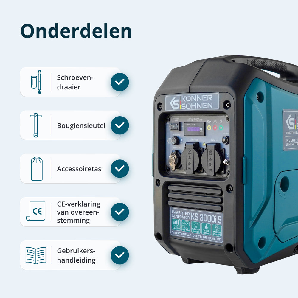 Invertergenerator KS 3000i S