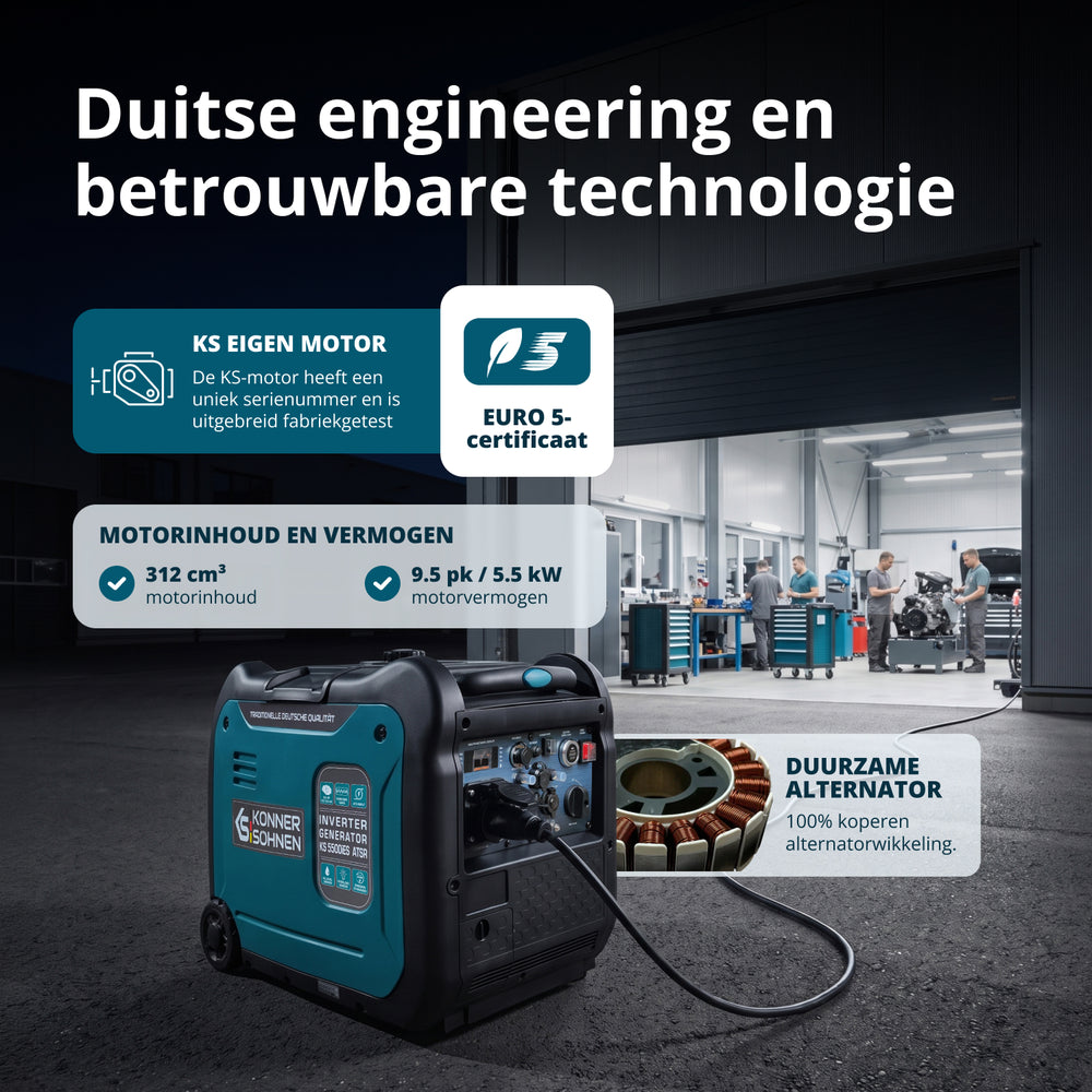 Invertergenerator KS 5500iE S ATSR
