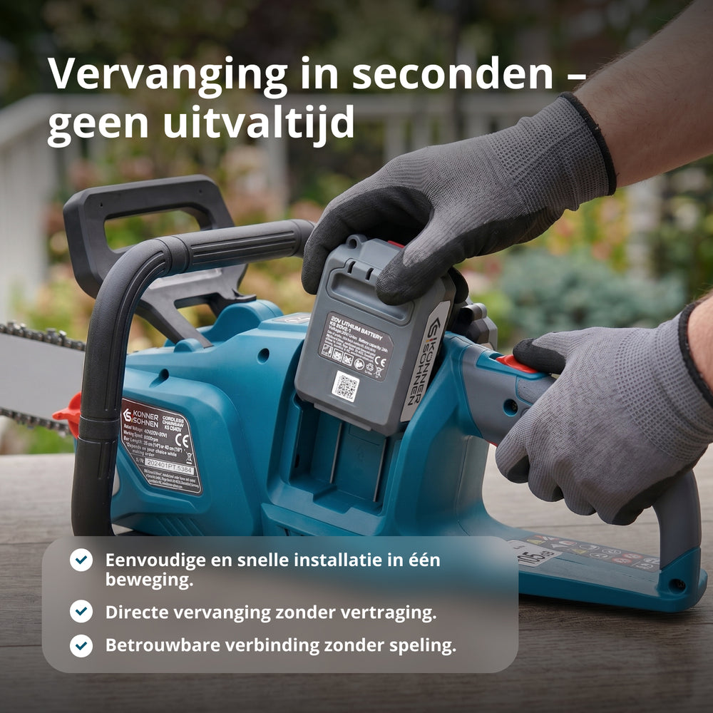 20V Lithiumbatterij KS 20V2-1