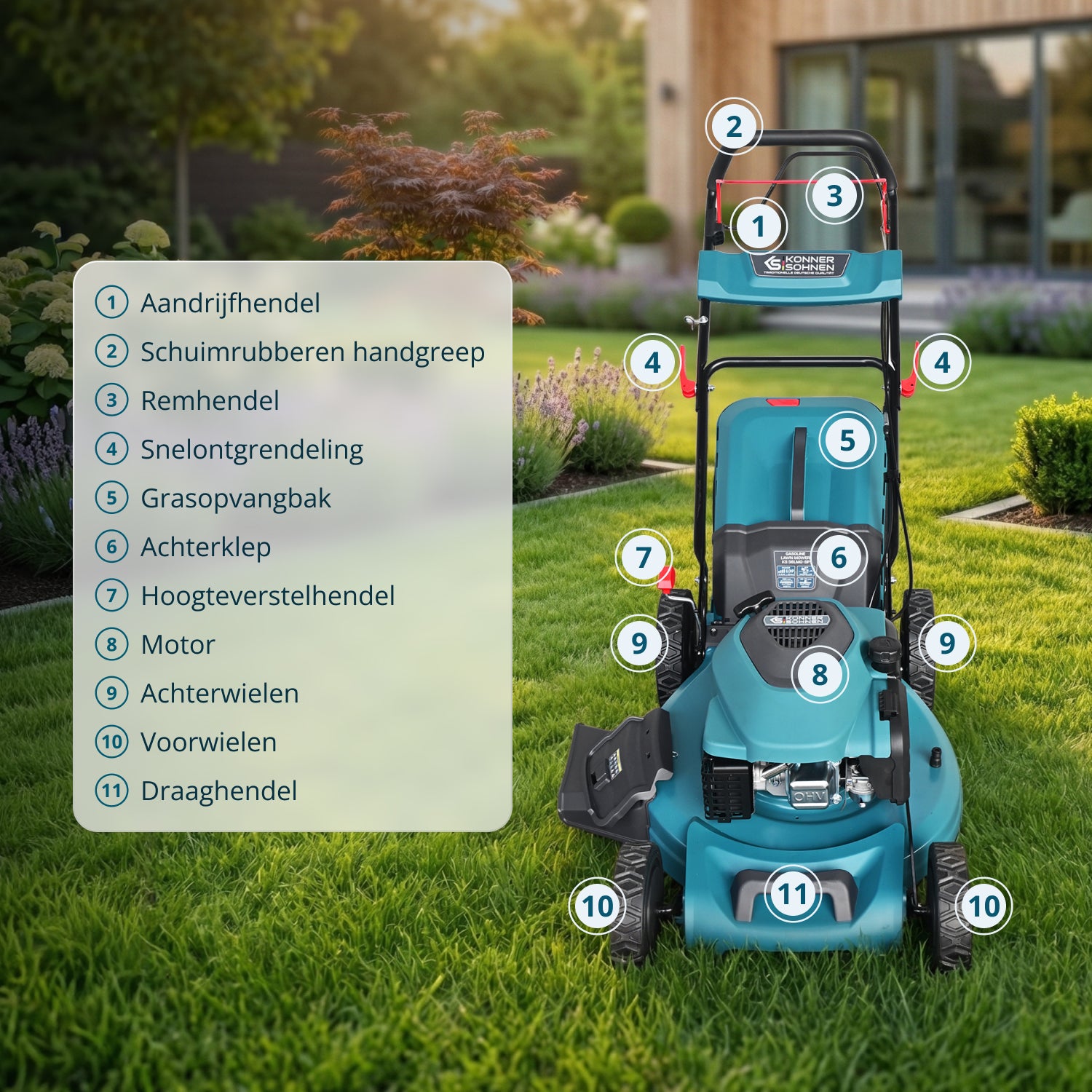 Benzine Grasmaaier KS 46LMG-SP
